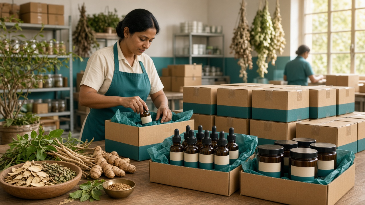 Plant packing and dispatch