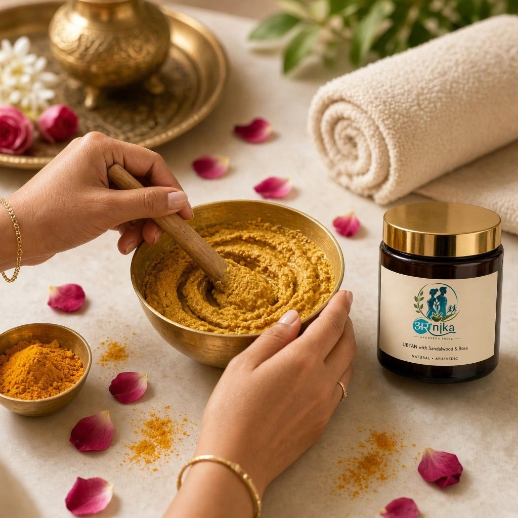 Ubtan with Sandalwood & Rose